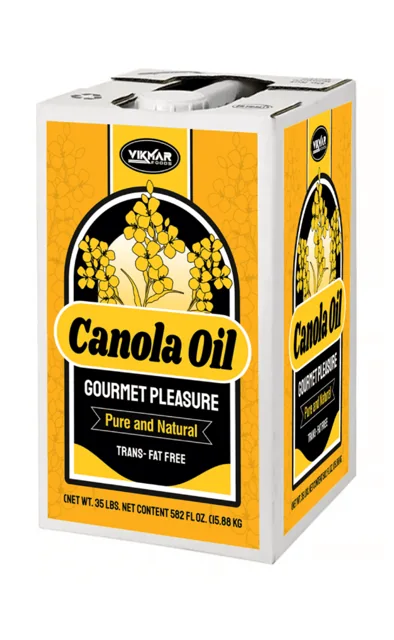 Canola Oil — 35 lb jug-in-box