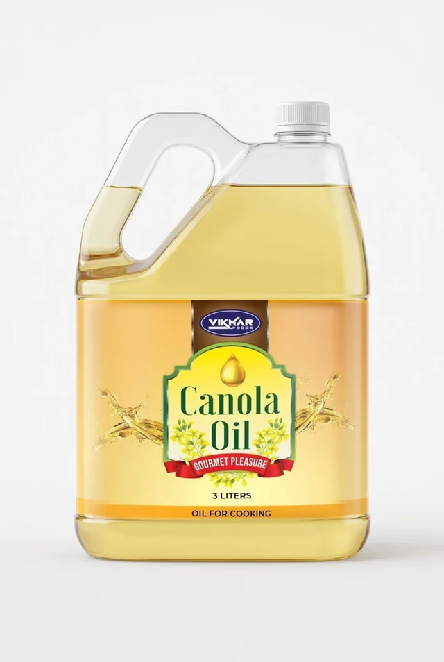 Original Vikmar catalogue image for Canola Oil – 3 Liter — 3 L bottle