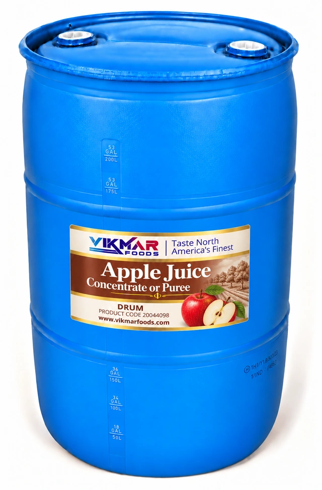 Apple Juice, Concentrate or Puree — Drum