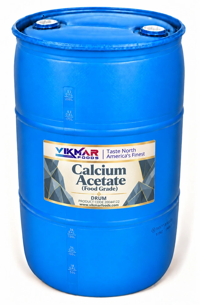 Calcium Acetate (Food Grade) — Drum