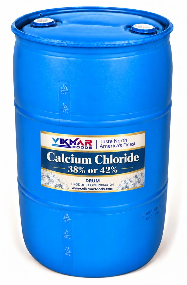 Calcium Chloride 38% or 42% — Drum