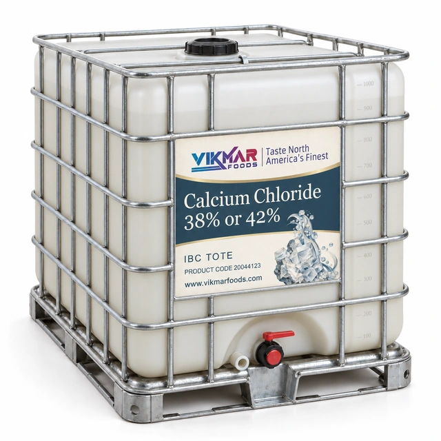 Calcium Chloride 38% or 42% — IBC tote