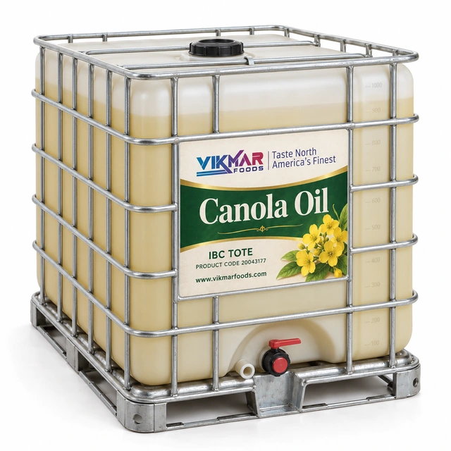 Vikmar Foods Canola Oil - Bulk · IBC tote packaging concept