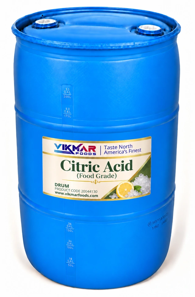 Citric Acid (Food Grade) — Drum