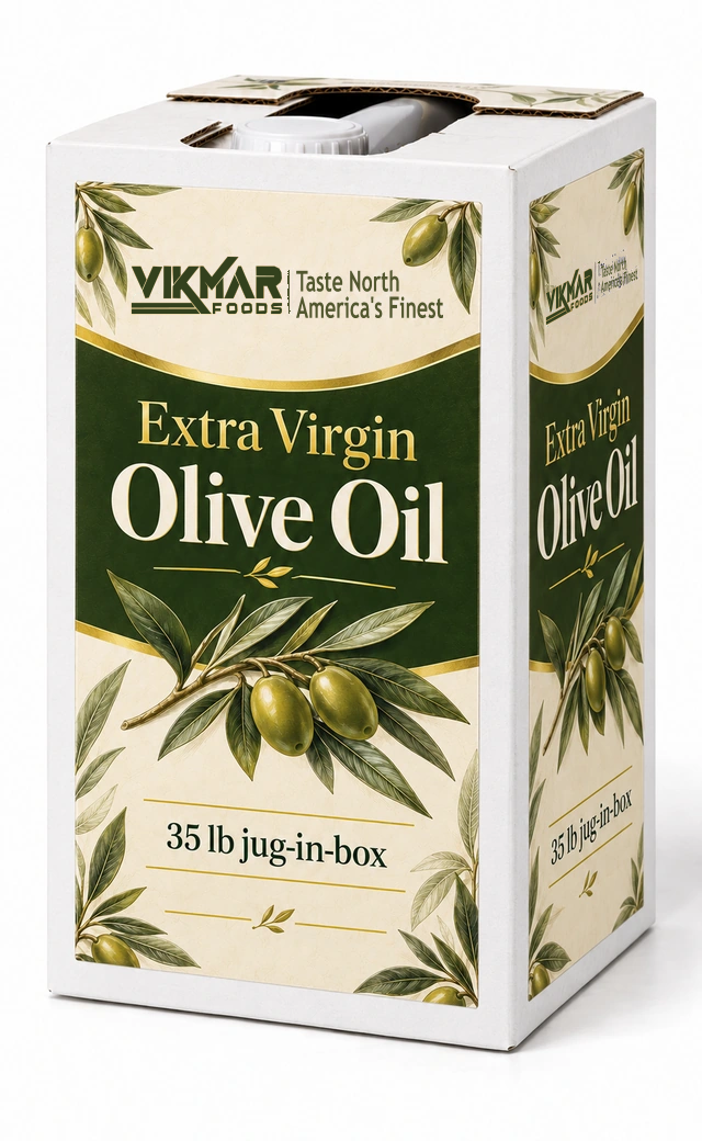 Extra Virgin Olive Oil — 35 lb jug-in-box