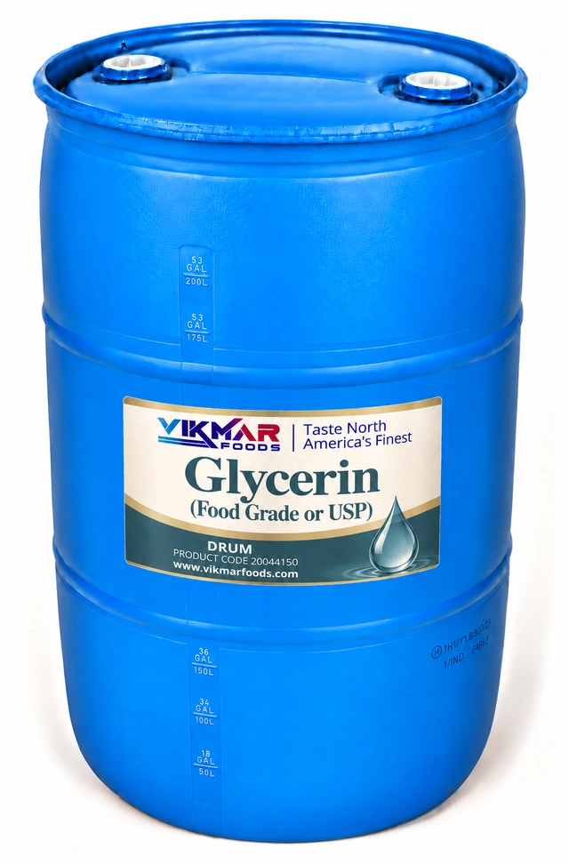 Glycerin (Food Grade or USP) — Drum