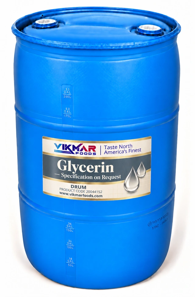 Glycerin — Specification on Request — Drum