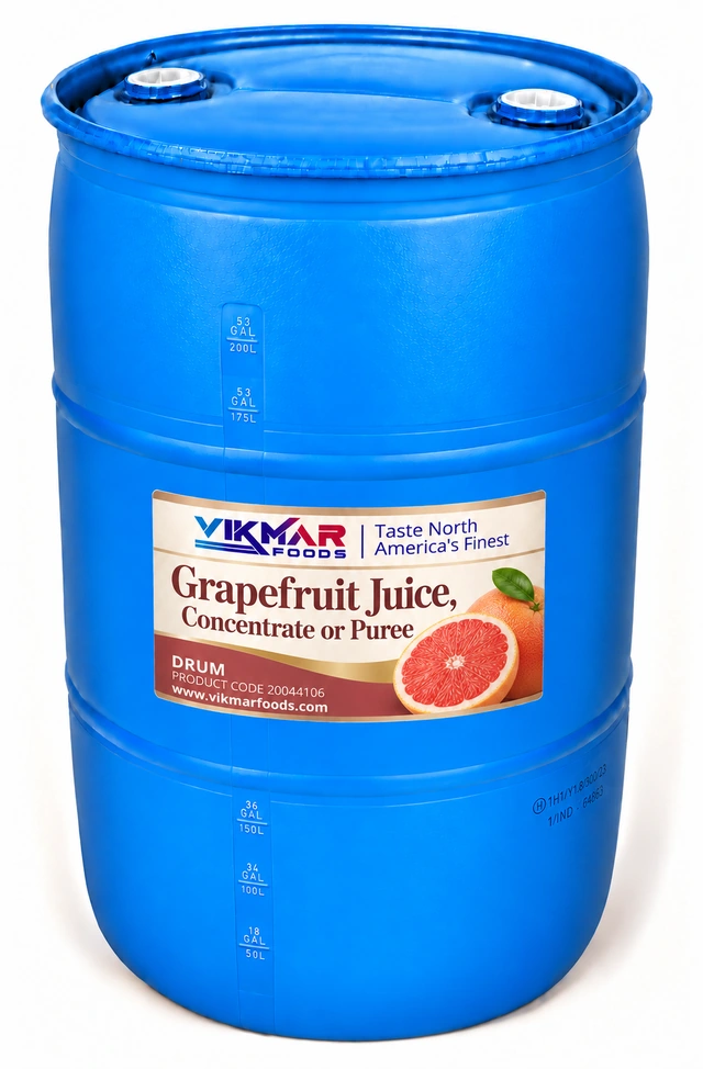 Grapefruit Juice, Concentrate or Puree — Drum