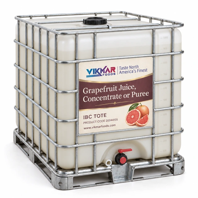 Grapefruit Juice, Concentrate or Puree — IBC tote
