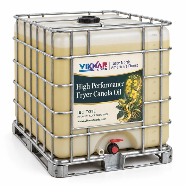 High Performance Fryer Canola Oil — IBC tote