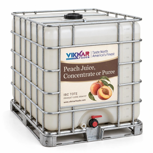 Peach Juice, Concentrate or Puree — IBC tote