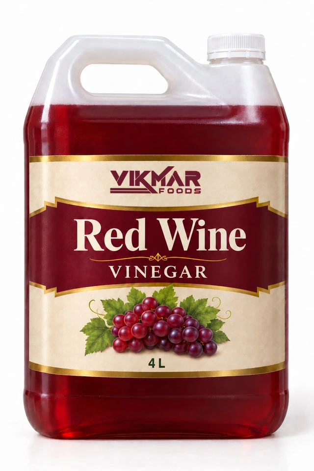 Red Wine Vinegar – 4 Liter — 4 L bottle