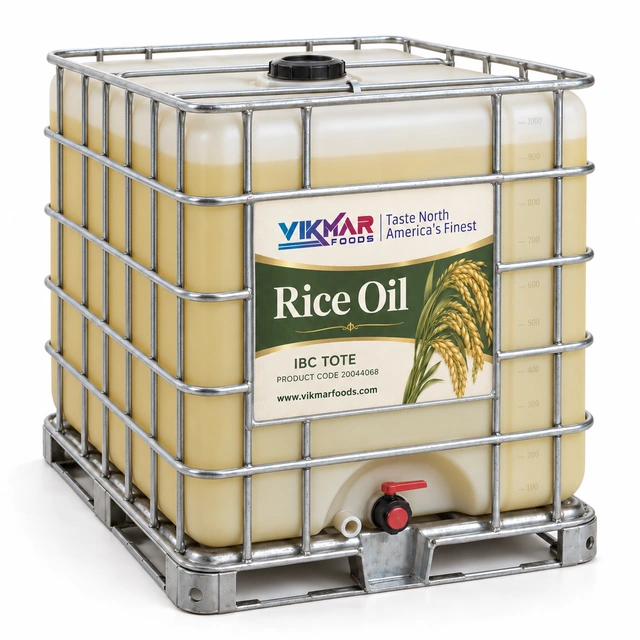 Rice Oil — IBC tote