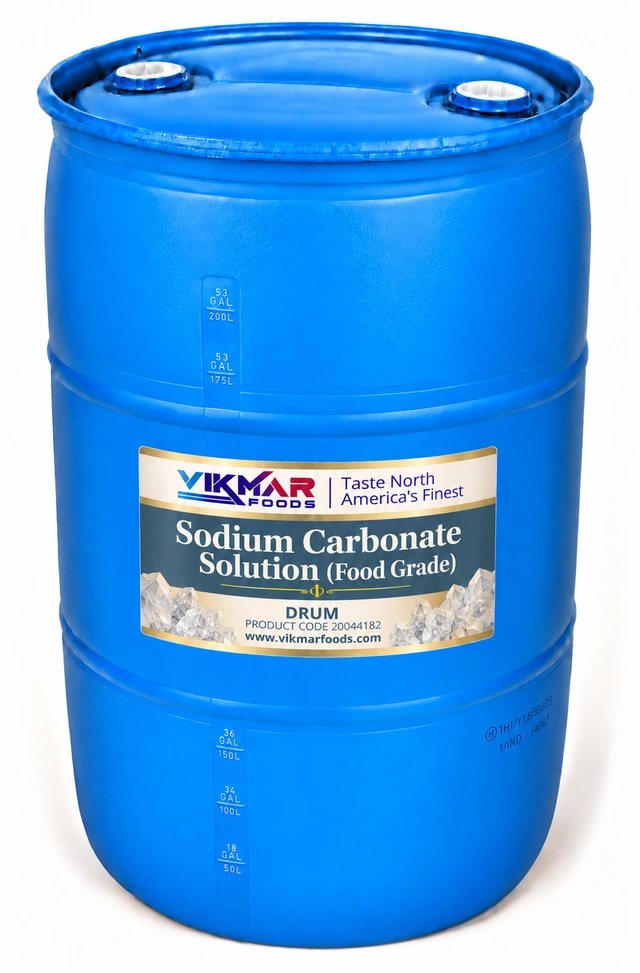Sodium Carbonate Solution (Food Grade) — Drum