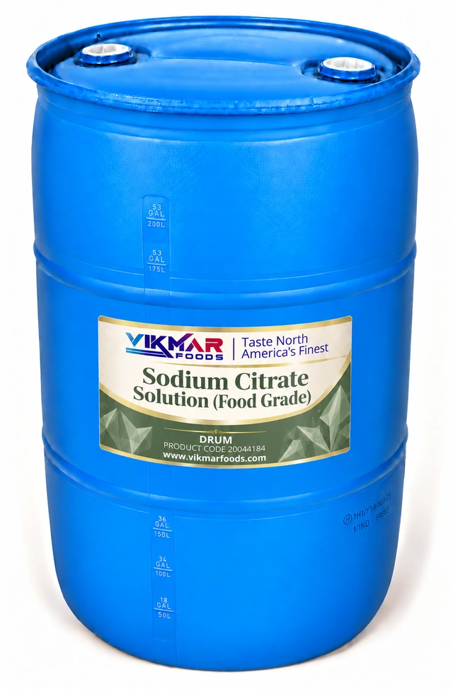 Sodium Citrate Solution (Food Grade) — Drum