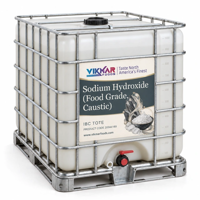 Sodium Hydroxide (Food Grade, Caustic) — IBC tote
