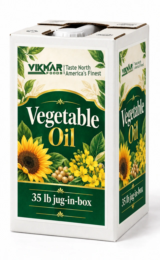 Vegetable Oil — 35 lb jug-in-box