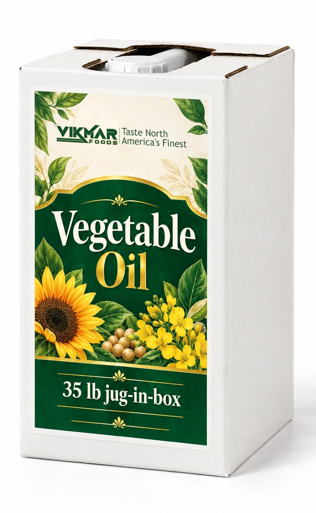 Vegetable Oil — 35 lb jug-in-box
