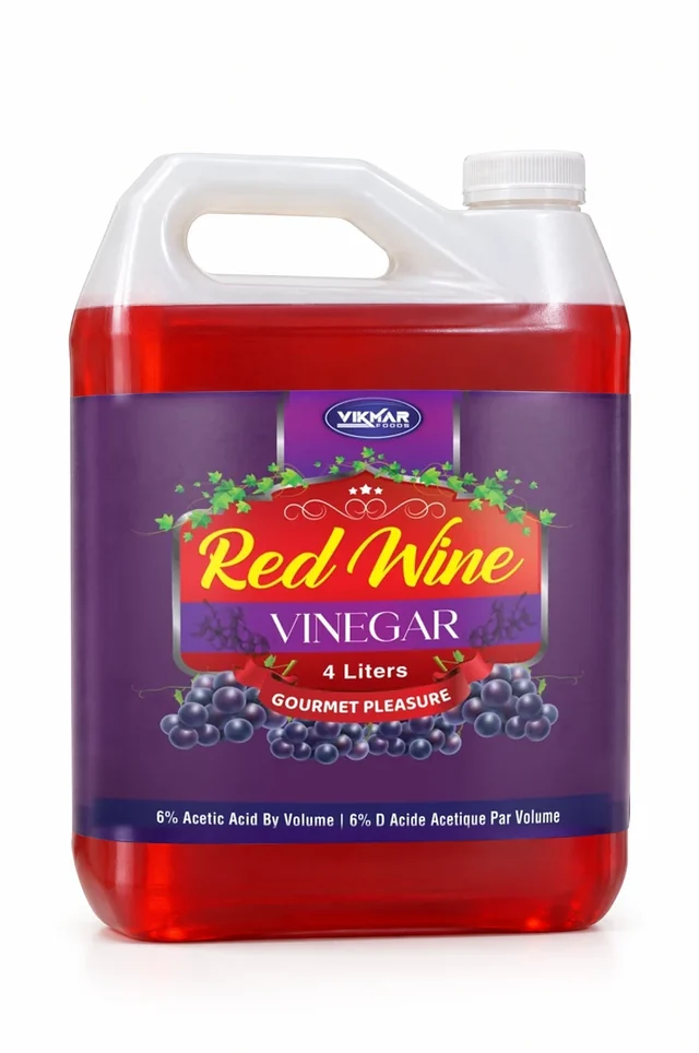 Red Wine Vinegar – 4 Liter — 4 L bottle