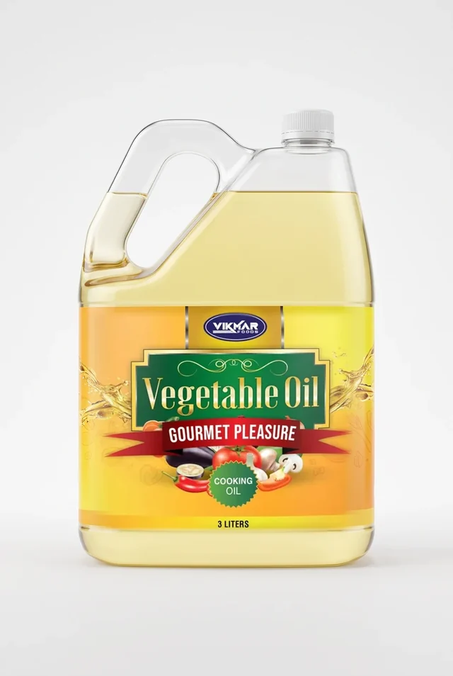Vegetable Oil — 3 L bottle