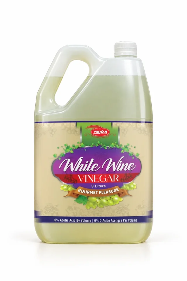 White Wine Vinegar — 3 L bottle