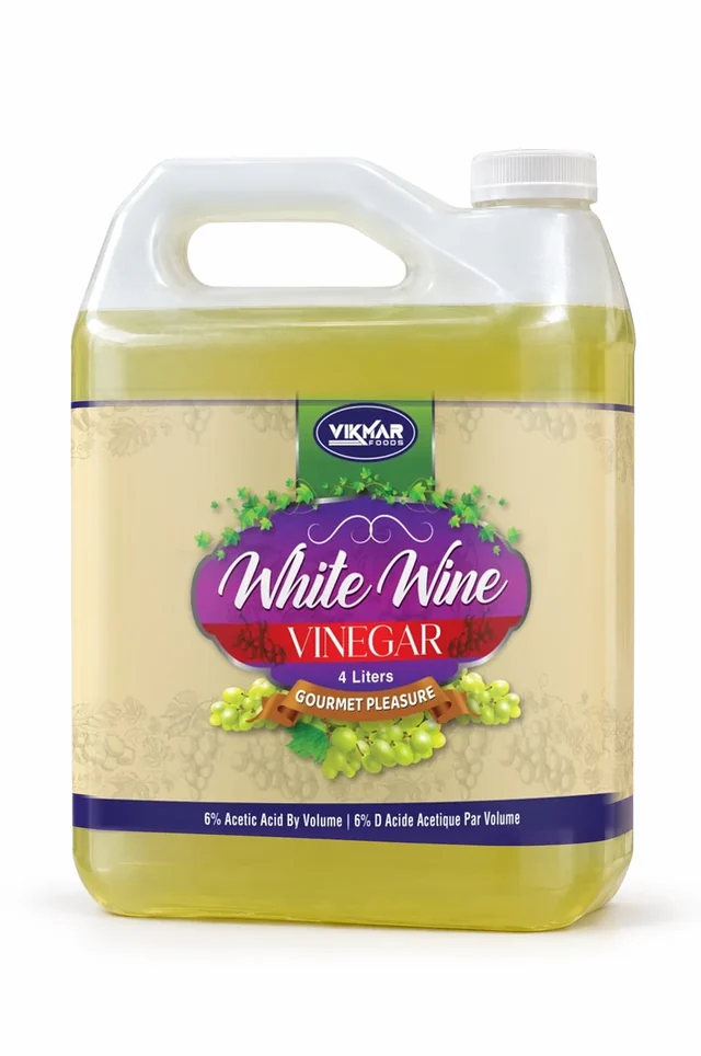 White Wine Vinegar — 4 L bottle