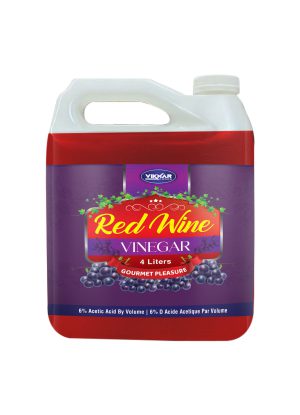 Red Wine Vinegar label 4 ltr