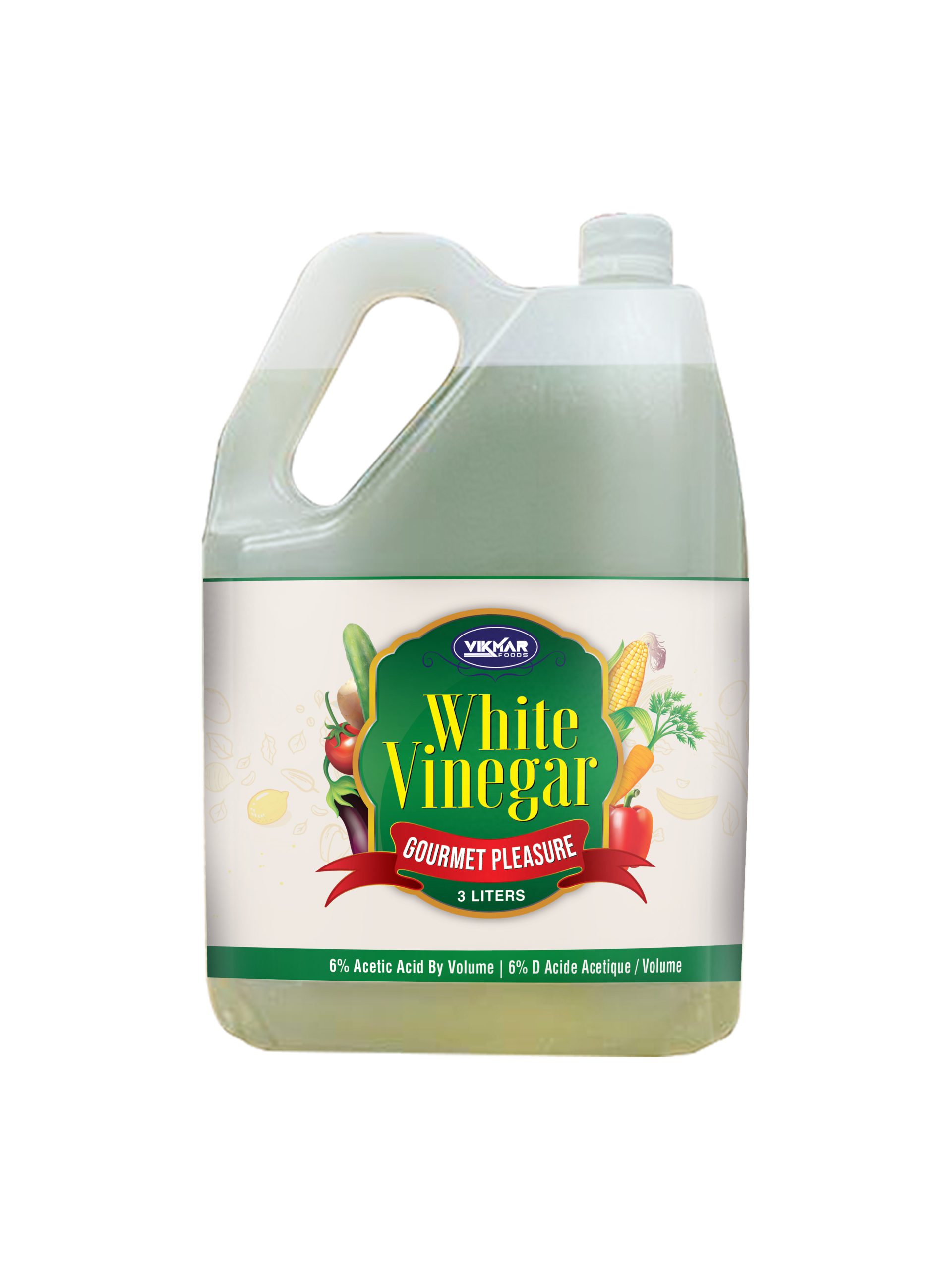 White vinegar 1liter bottle