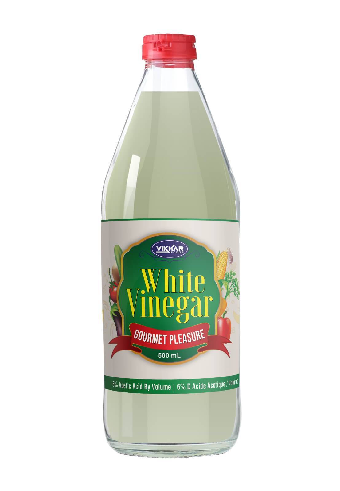 White Vinegar Bottle Mockup